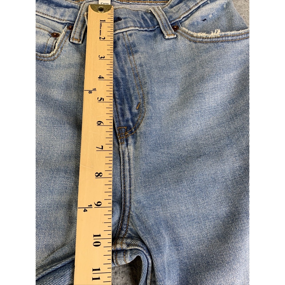 Abercrombie & Fitch Sky Blue High Rise Jeans - Picture 2 of 11